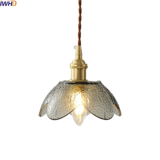 Celako™ Fumelia Pendant Light | Glass Copper Living Room
