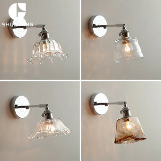 Celako™ Silvra Wall Light | Glass Entryway Lighting