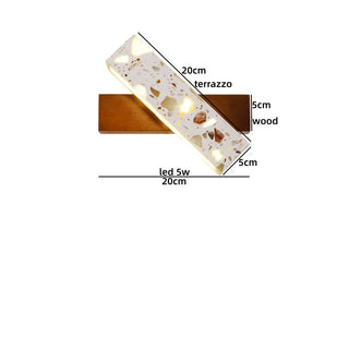 Celako™ Artezzo Wall Light | Terrazzo Bedroom Lighting