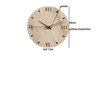 Celako™ Solora Wall Light | Yellow Travertine Living Room Lighting
