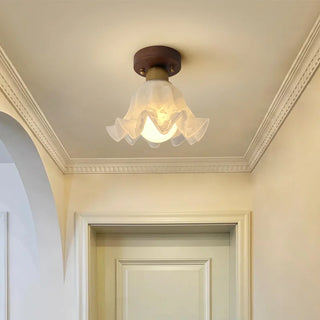Celako™ Mokume Ceiling Light | Resin Modern Style