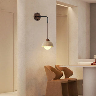 Celako™ Lutea Wall Light | Yellow Travertine Europe