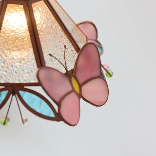 Celako™ Alaria Pendant Light | Glass French Vintage Bedroom Lighting