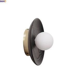 Celako™ Natura Wall Light | Ash Wood Bedside Lighting