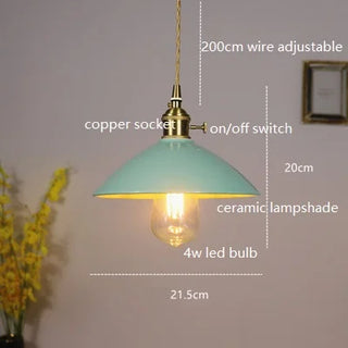 Celako™ Arcila Pendant Light | Ceramic Dining Room Lighting