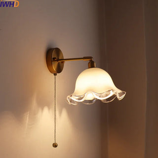Celako™ Auricore Wall Light | Copper Bedroom Lighting