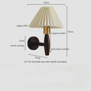 Celako™ Albaria Wall Light | White PVC Contemporary Living Room Lighting
