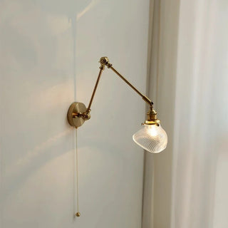 Celako™ Cuprilis Wall Light | Glass Bedroom Lighting