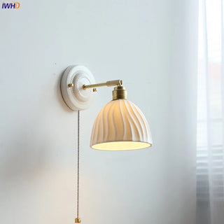Celako™ Cerami Wall Light | Ceramic Bedroom Lighting
