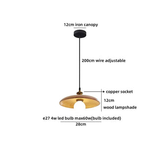 Celako™ Veritas Pendant Light | Glass Dining Room Lighting