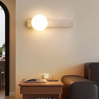 Celako™ Ariaza Wall Light | Travertine Hallway Lighting