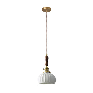 Celako™ Kamori Pendant Light | Ceramic Japan Style Bedroom Lighting