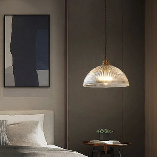 Celako™ Cuprova Pendant Light | Glass Copper Kitchen Island Lighting