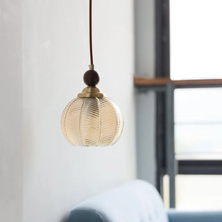 Celako™ Kohaku Pendant Light | Glass Dining Room Lighting