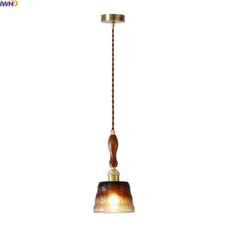 Celako™ Cuprella Pendant Light | Glass Copper Kitchen Island Lighting