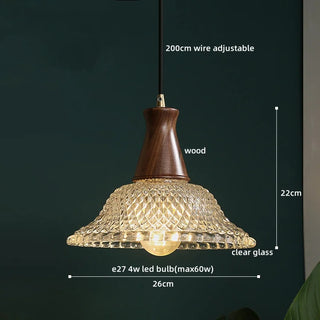 Celako™ Komore Pendant Light | Glass Bedroom Lighting