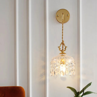 Celako™ Aurique Wall Light | Glass Bedside Lighting