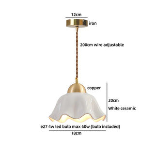 Celako™ Kerano Pendant Light | Ceramic Dining Room Lighting