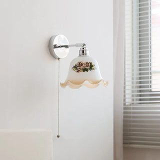 Celako™ Dentelle Wall Light | Glass French Vintage Bedroom Lighting