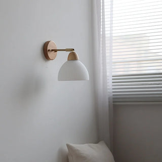 Celako™ Arista Wall Light | Glass Bedside Lighting