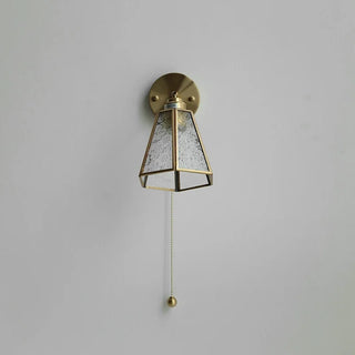 Celako™ Auremis Wall Light | Glass Copper Living Room Lighting