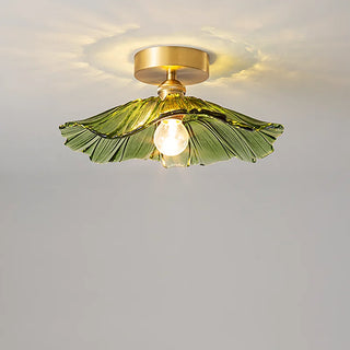 Celako™ Opaleo Ceiling Light | Glass Copper Kitchen Island Lighting