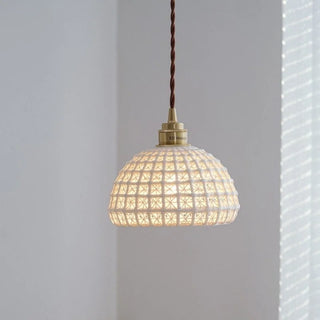 Celako™ Kaoluna Pendant Light | White Ceramic Kitchen Island Lighting