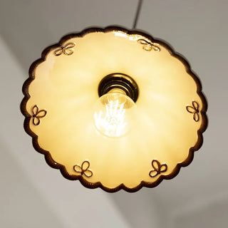 Celako™ Argillia Pendant Light | Hand-Painted Ceramic Dining Room Lighting