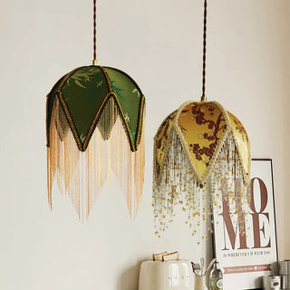 Celako™ Telaire Pendant Light | Cloth Living Room Lighting