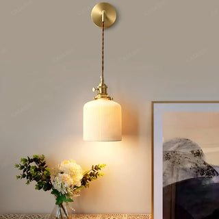 Celako™ Ceraqua Wall Light | Ceramic Bedroom Lighting