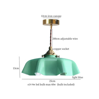 Celako™ Vitralea Pendant Light | Glass Bedroom Lighting