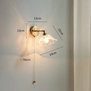 Celako™ Vitrio Wall Light | Copper Bedside Lighting