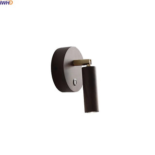 Celako™ Walden Wall Light | Walnut Wood Bedside Lighting