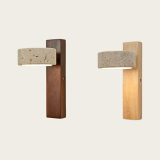 Celako™ Aurean Wall Light | Yellow Travertine Kitchen Island Lighting