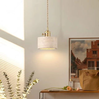 Celako™ Auravo Pendant Light | Yellow Travertine Kitchen Island Lighting