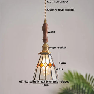 Celako™ Vitroca Pendant Light | Glass Mid Century Modern Bedroom Lighting