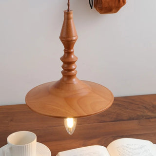 Celako™ Mokumi Pendant Light | Wood Living Room Lighting