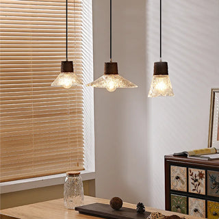 Celako™ Kiyoshi Pendant Light | Glass Dining Room Lighting