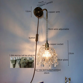 Celako™ Aesalis Wall Light | Copper Modern Style