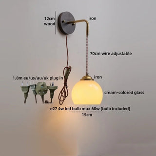 Celako™ Orenda Wall Light | Glass Hallway Lighting
