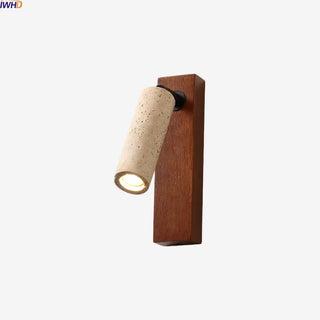 Celako™ Lumitine Wall Light | Yellow Travertine Bedroom Lighting