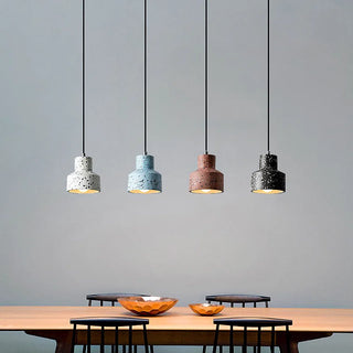 Celako™ Cemora Pendant Light | Cement Bedroom Lighting