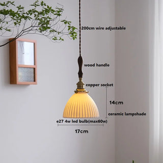 Celako™ Cervine Pendant Light | Ceramic Dining Room Lighting