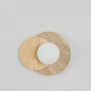 Applique murale Celako™ Levartine | Travertin Jaune Wabi Sabi