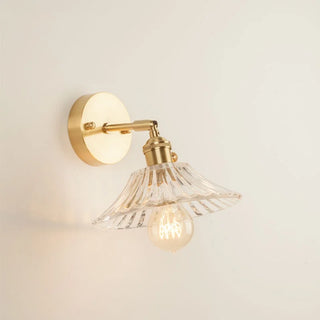 Celako™ Flutia Wall Light | Glass Bedroom Lighting