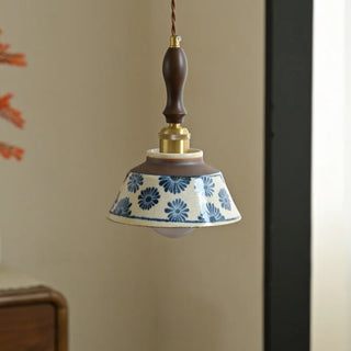 Celako™ Ceranova Pendant Light | Glazed Ceramic Living Room Lighting