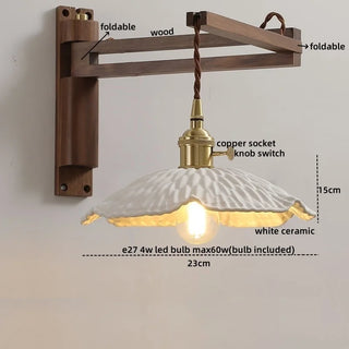 Celako™ Curessa Wall Light | Copper Bedside Lighting