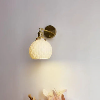 Celako™ Terralu Wall Light | Ceramic Bedroom Lighting