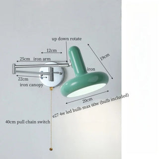 Celako™ Nacera Wall Light | Iron Art Bedroom Lighting
