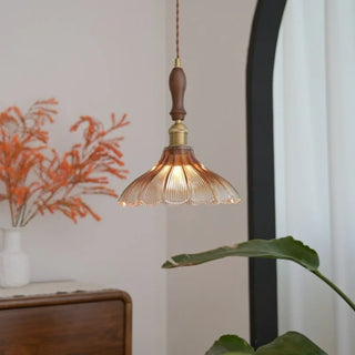 Celako™ Solambre Pendant Light | Amber Glass Kitchen Island Lighting